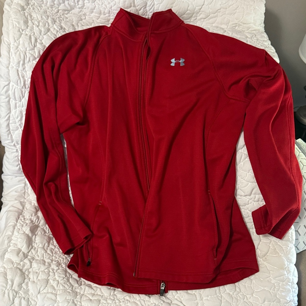 Under Armour Crimson Zip-Up Jacket Men’s XL